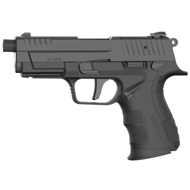 Retay USA RXP Pistol, 4" Black Threaded Barrel Black Cerakote RMR/RMSc Optic Ready/Serrated Slide & Polymer Frame w/Accessory Rail Textured Grip 13+1rd 22 LR - RXP22BLK13TH Retay USA RXP Pistol, 4" Black Threaded Barrel Black Cerakote RMR/RMSc Optic Ready/Serrated Slide & Polymer Frame w/Accessory Rail Textured Grip 13+1rd 22 LR - RXP22BLK13TH