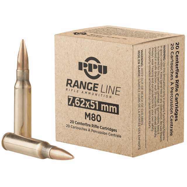 TR&Z Full Metal Jacket Boat Tail Ammo, 145gr 20 Per Box/25 Case 7.62x39mm - PPR751 TR&Z Full Metal Jacket Boat Tail Ammo, 145gr 20 Per Box/25 Case 7.62x39mm - PPR751