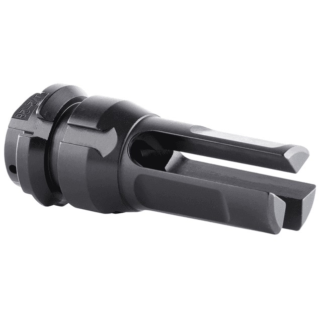 Dead Air KeyMo Flash Hider, Black Nitride 4140 HT Alloy Steel 5/8"-24 Threads 2.70" OAL 30 Cal - DA305 Dead Air KeyMo Flash Hider, Black Nitride 4140 HT Alloy Steel 5/8"-24 Threads 2.70" OAL 30 Cal - DA305