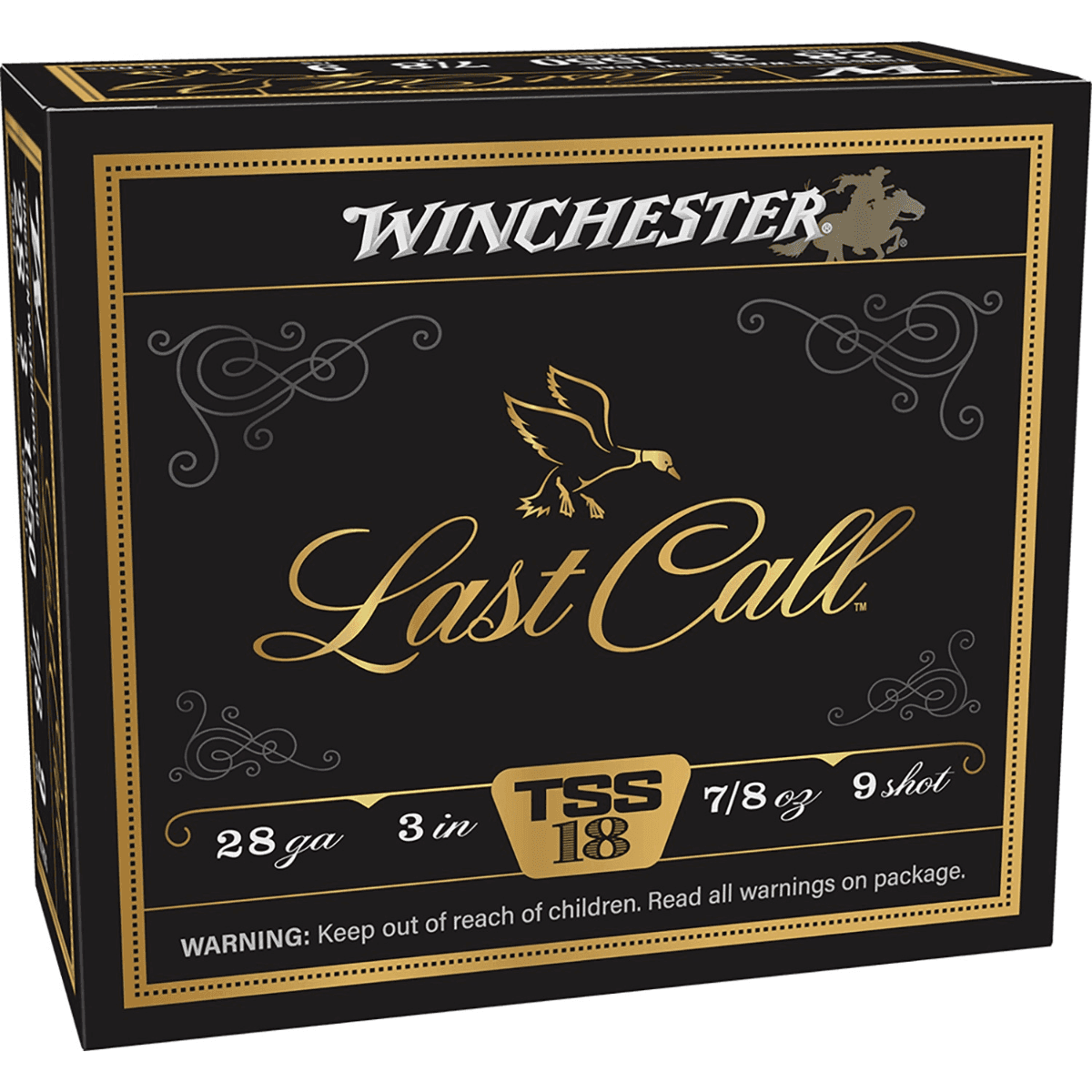 Winchester Ammo Last Call TSS Ammunition, 3" 7/8oz Tungsten 9Shot 10 Per Box/10 Case 28 Gauge - LCTSS2839 Winchester Ammo Last Call TSS Ammunition, 3" 7/8oz Tungsten 9Shot 10 Per Box/10 Case 28 Gauge - LCTSS2839