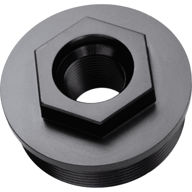 CMMG Zeroed K 1/2''-28 Direct Thread HUB Mount, Black Nitride 17-4 Stainless Steel - 11DB017 CMMG Zeroed K 1/2''-28 Direct Thread HUB Mount, Black Nitride 17-4 Stainless Steel - 11DB017