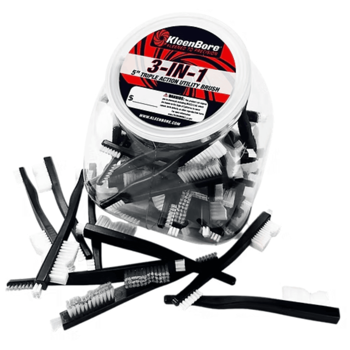 KleenBore Triple Action Utility Brush, 5" Nylon 50 Quantity - UT221CGLOBE KleenBore Triple Action Utility Brush, 5" Nylon 50 Quantity - UT221CGLOBE