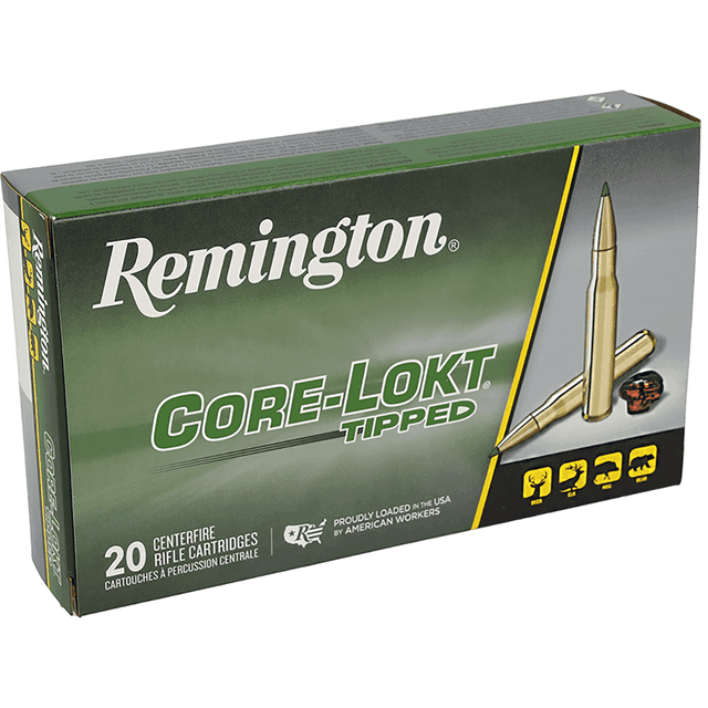 Remington Ammunition Core-Lokt Tipped Ammo, 140gr 20 Per Box/10 Case 6.5PRC - R20043 Remington Ammunition Core-Lokt Tipped Ammo, 140gr 20 Per Box/10 Case 6.5PRC - R20043