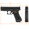 Glock G45 Gen5 MOS EoTech Combo Pistol, Over View Glock G45 Gen5 MOS EoTech Combo Pistol, Over View