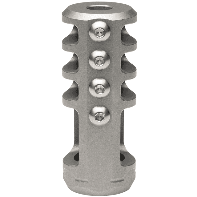 Browning Xeno Recoil Hawg Muzzle Brake, Stainless M13x0.75 Threads - 001293092 Browning Xeno Recoil Hawg Muzzle Brake, Stainless M13x0.75 Threads - 001293092