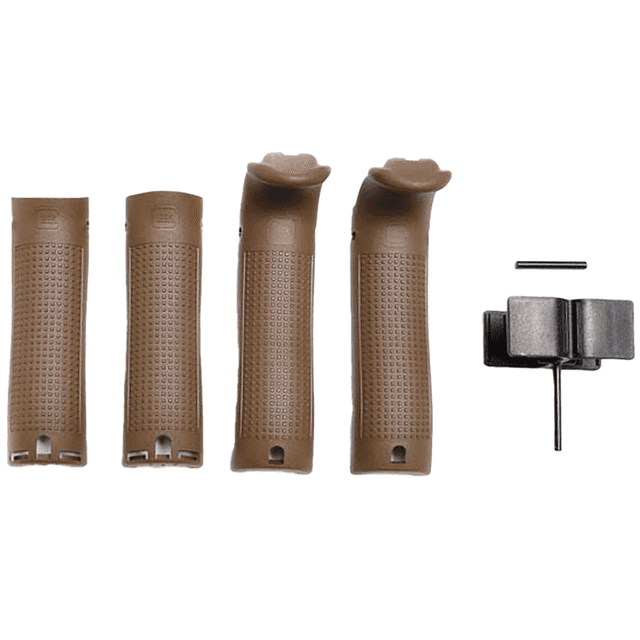 Glock Backstrap/Beavertail Set, Dark Earth Polymer Compatible w/ Glock 17/22/34/35 - 30867 Glock Backstrap/Beavertail Set, Dark Earth Polymer Compatible w/ Glock 17/22/34/35 - 30867