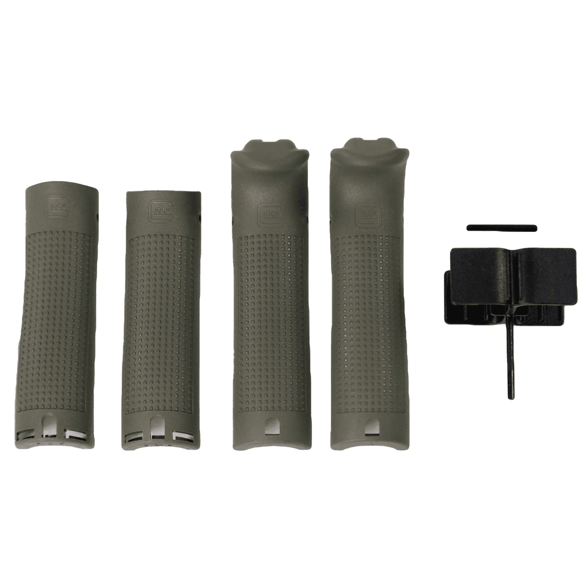 Glock Backstrap/Beavertail Set, Battlefield Green Polymer Glock 17 / 22 - 39841 Glock Backstrap/Beavertail Set, Battlefield Green Polymer Glock 17 / 22 - 39841