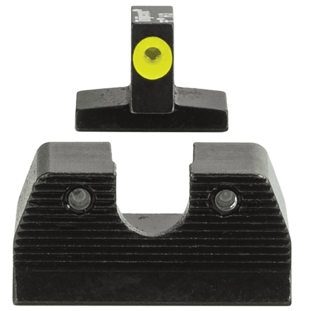 Trijicon HD XR Night Sight Set, Green Tritium/Yellow Outline Front Green Tritium Rear Black Frame Fits FN FNP/FNX - 600890 Trijicon HD XR Night Sight Set, Green Tritium/Yellow Outline Front Green Tritium Rear Black Frame Fits FN FNP/FNX - 600890