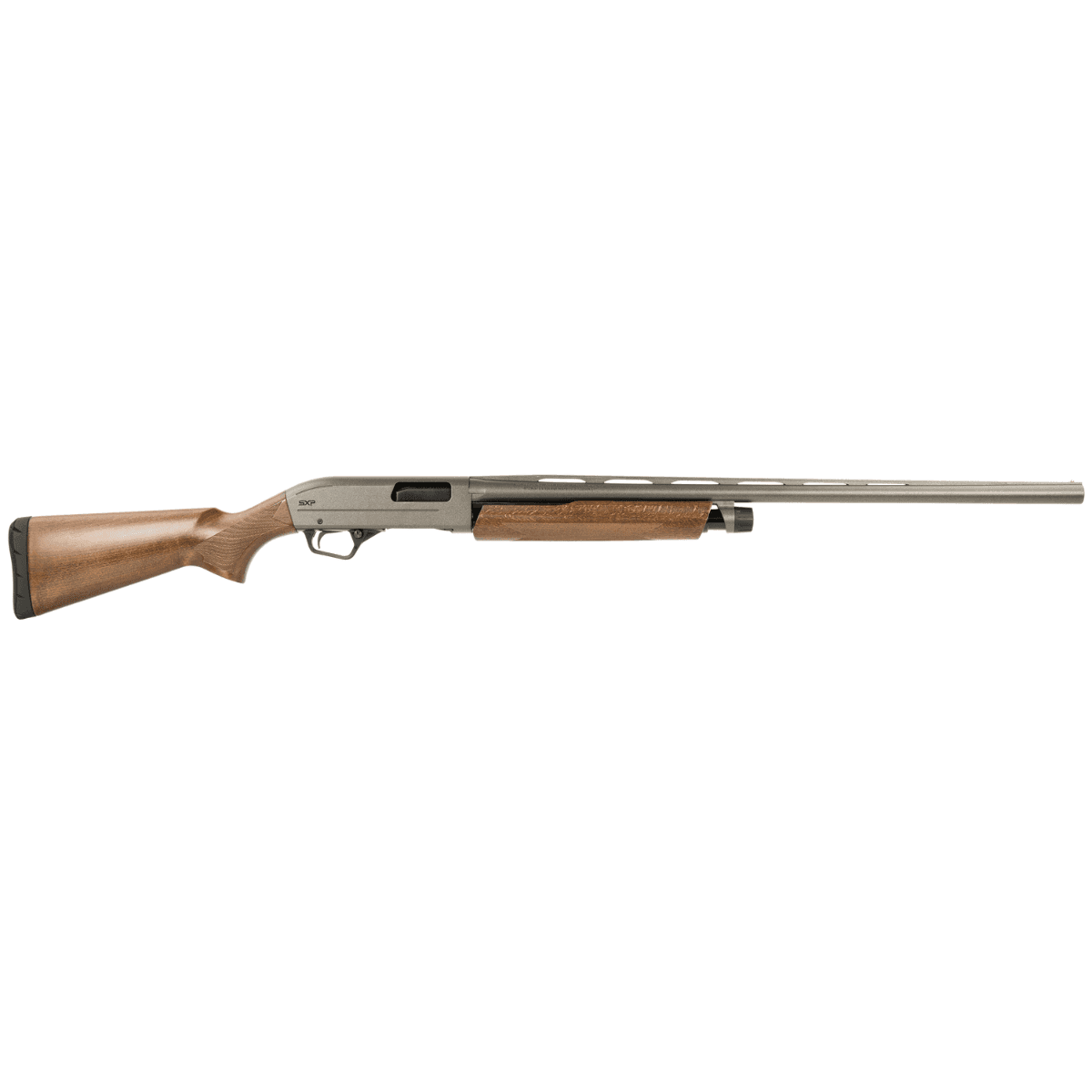 Winchester Repeating Arms SXP Hybrid Field Rifle, 28" Gray Perma-Cote Back-Bored Vent Rib Barrel Gray Cerakote Aluminum Receiver Fixed Satin Hardwood Stock Right Hand Full Size 3" 4- 2.75" Shells Pump 12 Gauge - 512440392 Winchester Repeating Arms SXP Hybrid Field Rifle, 28" Gray Perma-Cote Back-Bored Vent Rib Barrel Gray Cerakote Aluminum Receiver Fixed Satin Hardwood Stock Right Hand Full Size 3" 4- 2.75" Shells Pump 12 Gauge - 512440392