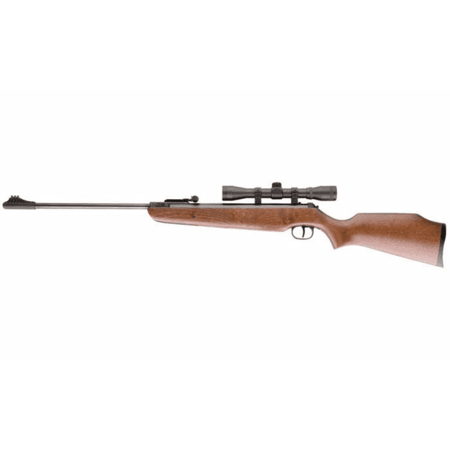 Umarex USA Ruger Air Hawk Combo Air Rifle, 18.70" Barrel Spring Piston Blued Rec/Barrel Dark Hardwood Stock Includes 4x32mm Scope 1rd 177 Pellet - 2244001 Umarex USA Ruger Air Hawk Combo Air Rifle, 18.70" Barrel Spring Piston Blued Rec/Barrel Dark Hardwood Stock Includes 4x32mm Scope 1rd 177 Pellet - 2244001