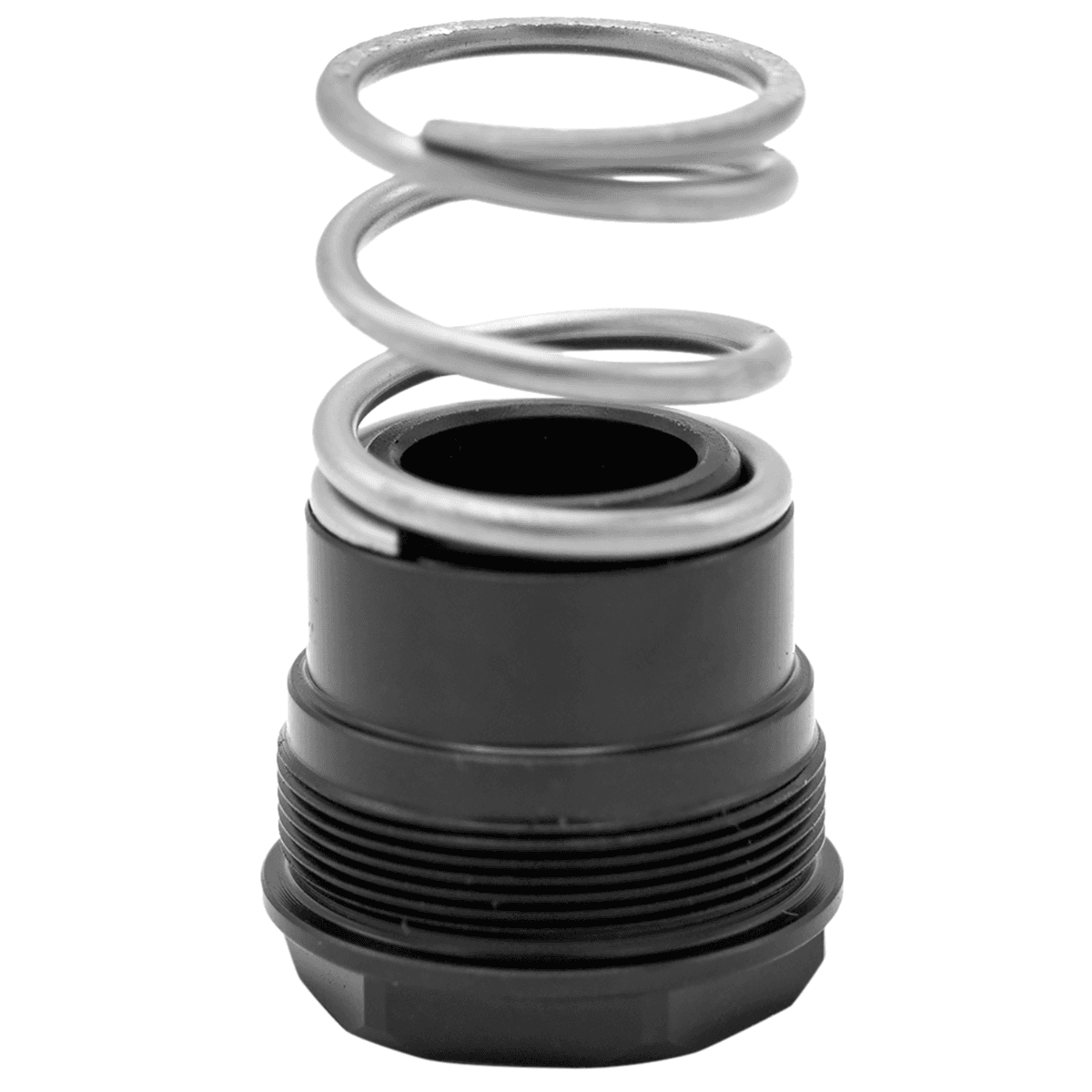 Huxwrx 3-Lug Housing Adapter, Steel Black Nitride Fits 1/2"x28 9mm - 1858 Huxwrx 3-Lug Housing Adapter, Steel Black Nitride Fits 1/2"x28 9mm - 1858