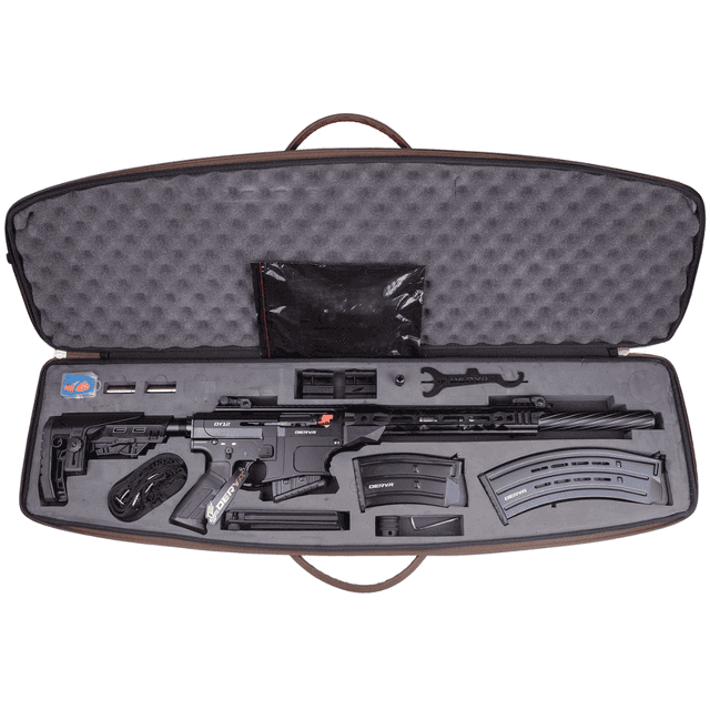 Derya Firearms DY12 Namlu Tactical Shotgun, 20" Black Melotine Threaded Barrel 3" Chamber Black Anodized Aluminum Receiver w/Picatinny Rail Black Adjustable Polymer Stock & Pistol Grip Semi-Auto 5+1rd 12 Gauge - DY1220US Derya Firearms DY12 Namlu Tactical Shotgun, 20" Black Melotine Threaded Barrel 3" Chamber Black Anodized Aluminum Receiver w/Picatinny Rail Black Adjustable Polymer Stock & Pistol Grip Semi-Auto 5+1rd 12 Gauge - DY1220US