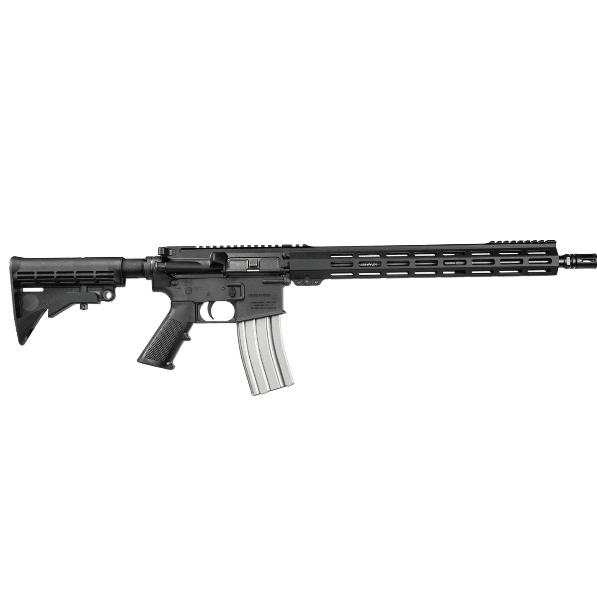 UnBranded AR Carbon UAR-C Rifle, 16" Barrel Black Nitride Metal Finish Black Collapsible Stock Textured Black Polymer Grip 30+1rd 223 Wylde - 223WYBR0004 UnBranded AR Carbon UAR-C Rifle, 16" Barrel Black Nitride Metal Finish Black Collapsible Stock Textured Black Polymer Grip 30+1rd 223 Wylde - 223WYBR0004