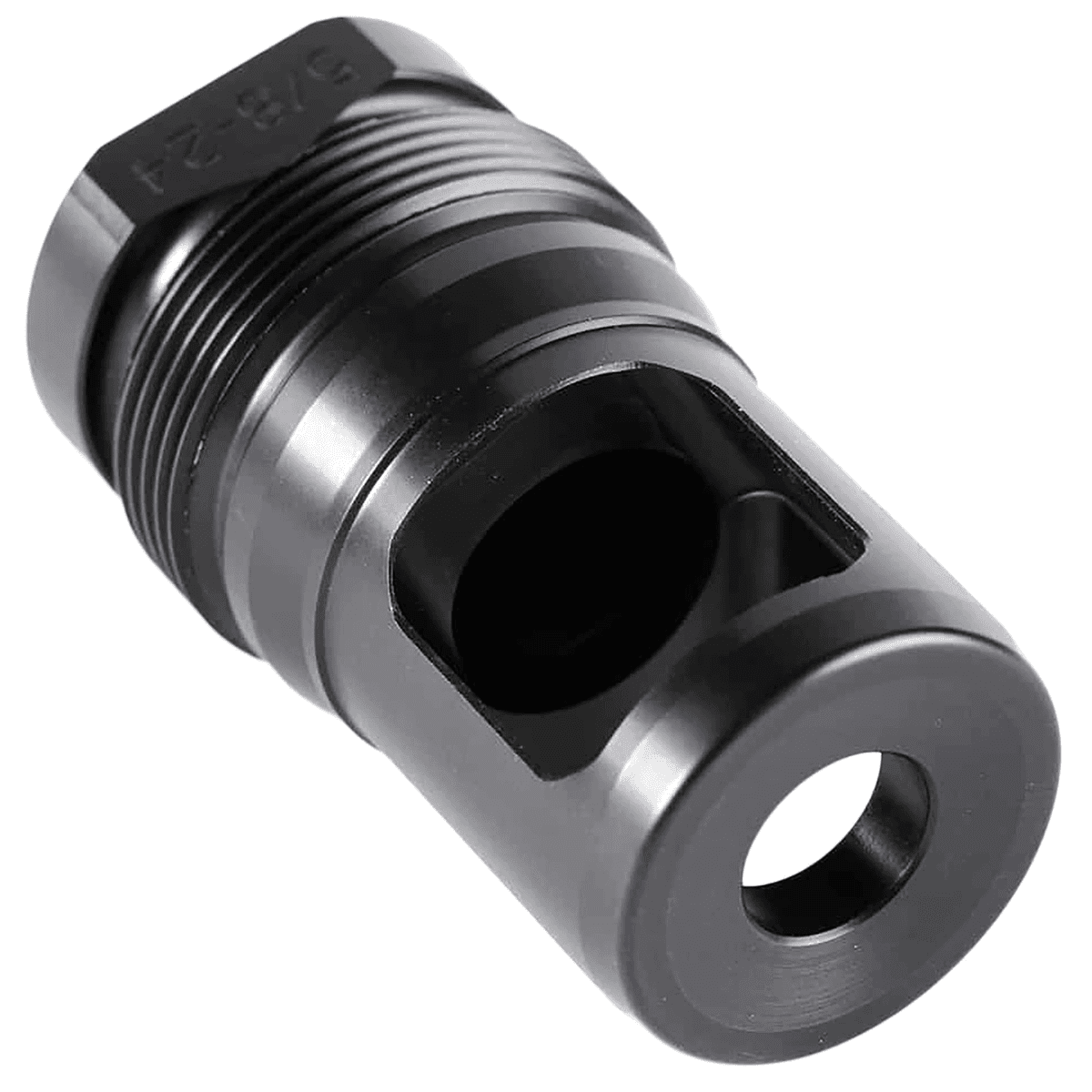 Dead Air XEMAX Muzzle Brake, Black M18X1 Threads 338 Lapua Mag - DA153 Dead Air XEMAX Muzzle Brake, Black M18X1 Threads 338 Lapua Mag - DA153