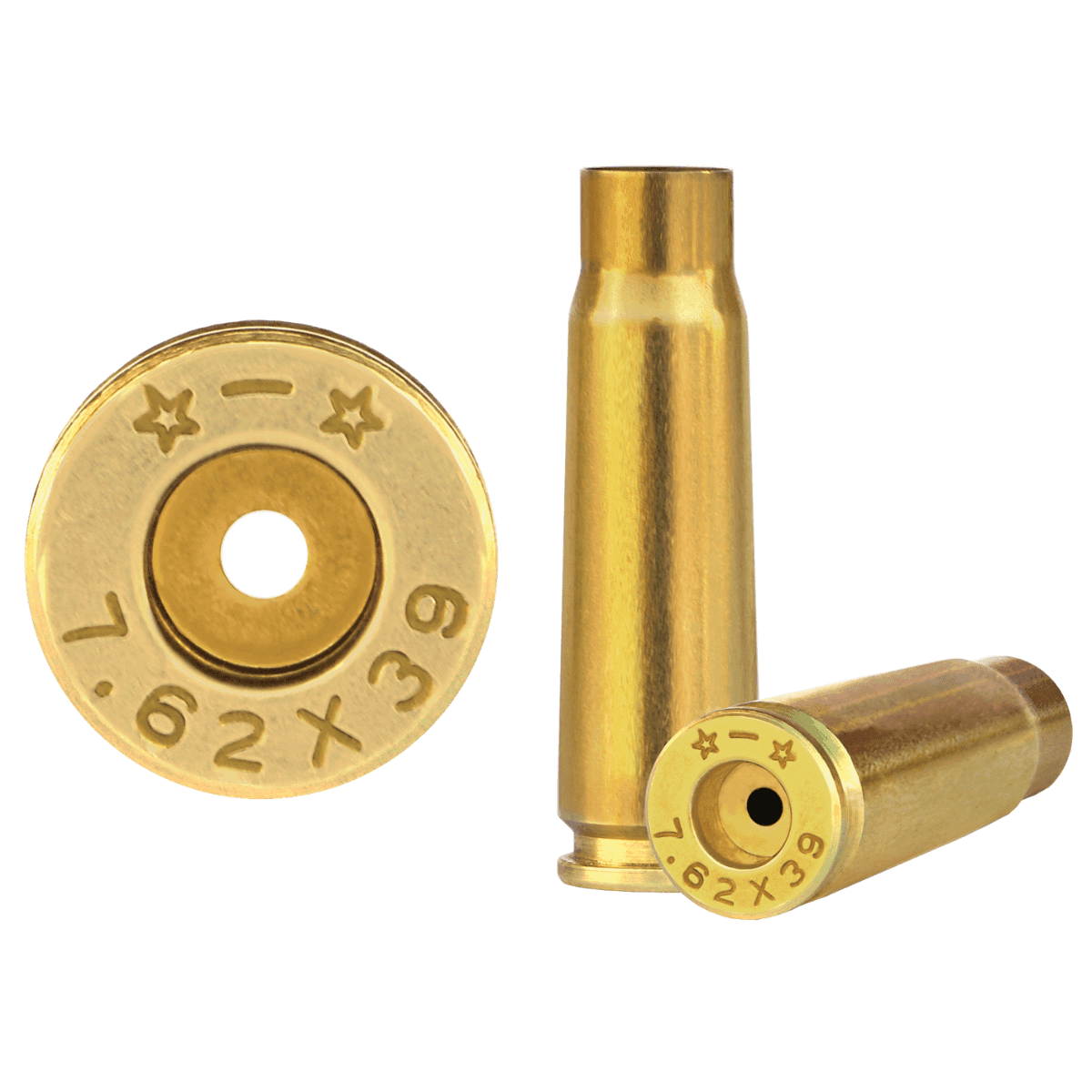 Starline Brass Unprimed Cases, Brass 50 Per Bag 7.62x39mm Rifle - 762X39EUP50 Starline Brass Unprimed Cases, Brass 50 Per Bag 7.62x39mm Rifle - 762X39EUP50