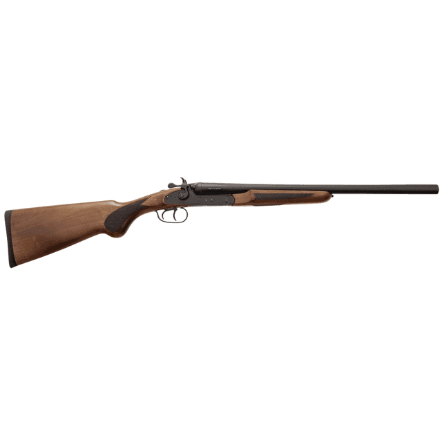 Silver Eagle Arms Coach Shotgun, 20" Black Side By Side Barrel 3" Chamber Black Receiver Fixed Walnut Stock Break Action 2rd 12 Gauge - COACH12 Silver Eagle Arms Coach Shotgun, 20" Black Side By Side Barrel 3" Chamber Black Receiver Fixed Walnut Stock Break Action 2rd 12 Gauge - COACH12
