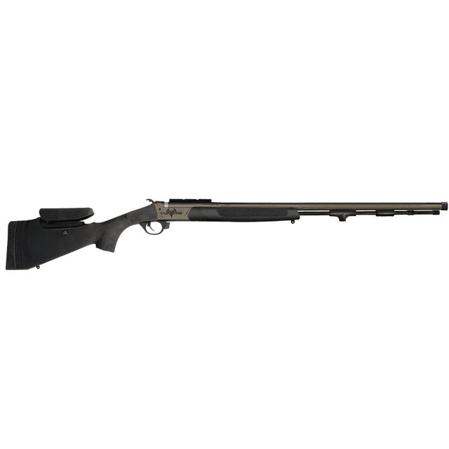 Traditions Pursuit XT Pro Muzzleloader, Tungsten Cerakote 26" Fluted/Threaded w/VAPR Twist Barrel Black Adj Cheek Piece & LOP Synthetic Stock 45 Cal - R74665050B Traditions Pursuit XT Pro Muzzleloader, Tungsten Cerakote 26" Fluted/Threaded w/VAPR Twist Barrel Black Adj Cheek Piece & LOP Synthetic Stock 45 Cal - R74665050B