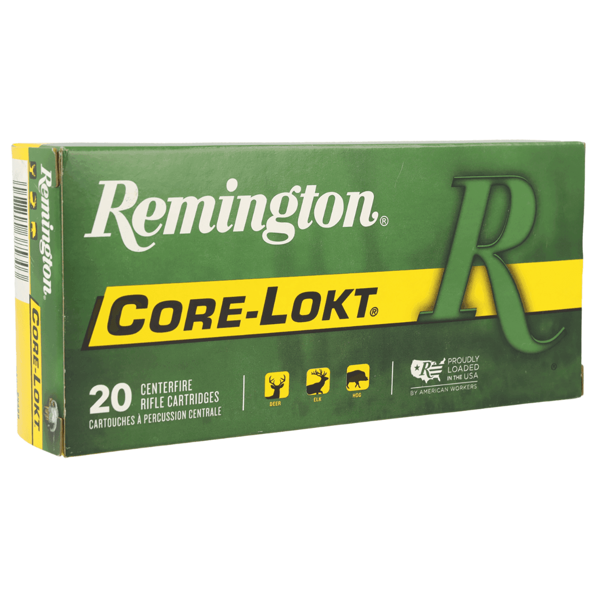 Remington Ammunition Core-Lokt Ammo, 150gr Pointed Soft Point Core Lokt 20 Per Box/10 Case 300WSM - 29489 Remington Ammunition Core-Lokt Ammo, 150gr Pointed Soft Point Core Lokt 20 Per Box/10 Case 300WSM - 29489