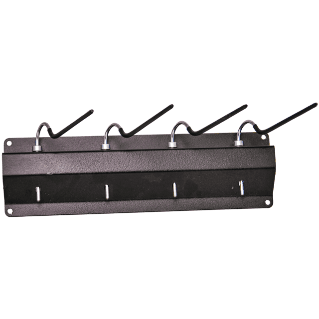 Berry's Gun Safe Pistol Rack, Black Wall Mount Holds 4 Pistols - 52672 Berry's Gun Safe Pistol Rack, Black Wall Mount Holds 4 Pistols - 52672