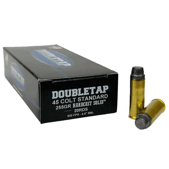 DoubleTap Ammunition Hardcast Solid Ammo, 225gr 20 Per Box/25 Case 45Colt - 45CS255HC DoubleTap Ammunition Hardcast Solid Ammo, 225gr 20 Per Box/25 Case 45Colt - 45CS255HC