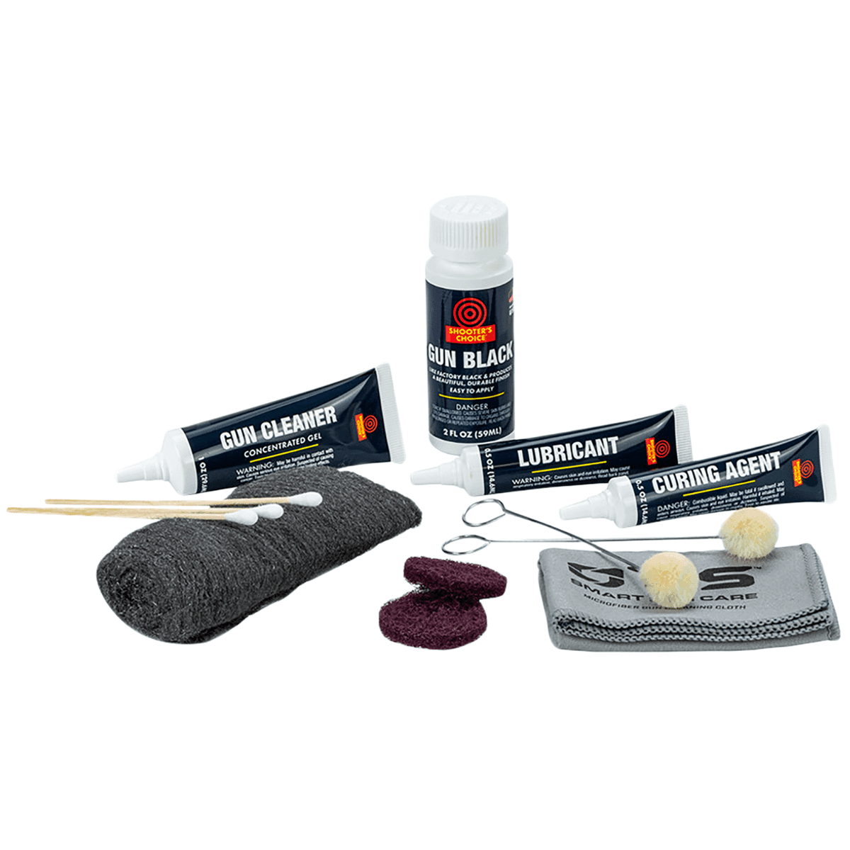 Shooters Choice Gun Blackening Kit, 9 Piece Clean & Polish Firearms - SHFGBK Shooters Choice Gun Blackening Kit, 9 Piece Clean & Polish Firearms - SHFGBK