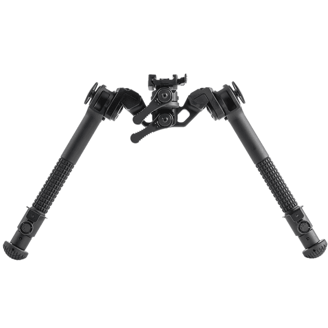 UTG GOLIATH Bipod, 8-12'' 6061-T6 Aluminum Picatinny XL Rubberized Pad .50 BMG Cal Rating - TL-BPFS02Q UTG GOLIATH Bipod, 8-12'' 6061-T6 Aluminum Picatinny XL Rubberized Pad .50 BMG Cal Rating - TL-BPFS02Q