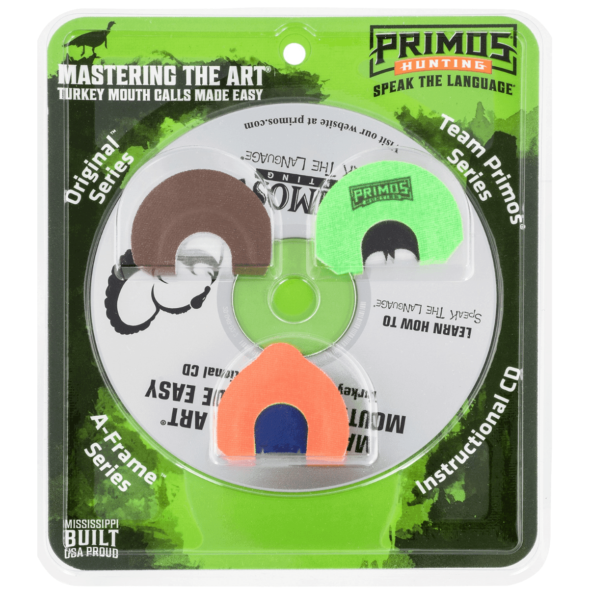 Primos Mastering the Art Call Pack, Diaphragm Call Attracts Turkeys Multi Color Blister Pack - PS1243 Primos Mastering the Art Call Pack, Diaphragm Call Attracts Turkeys Multi Color Blister Pack - PS1243