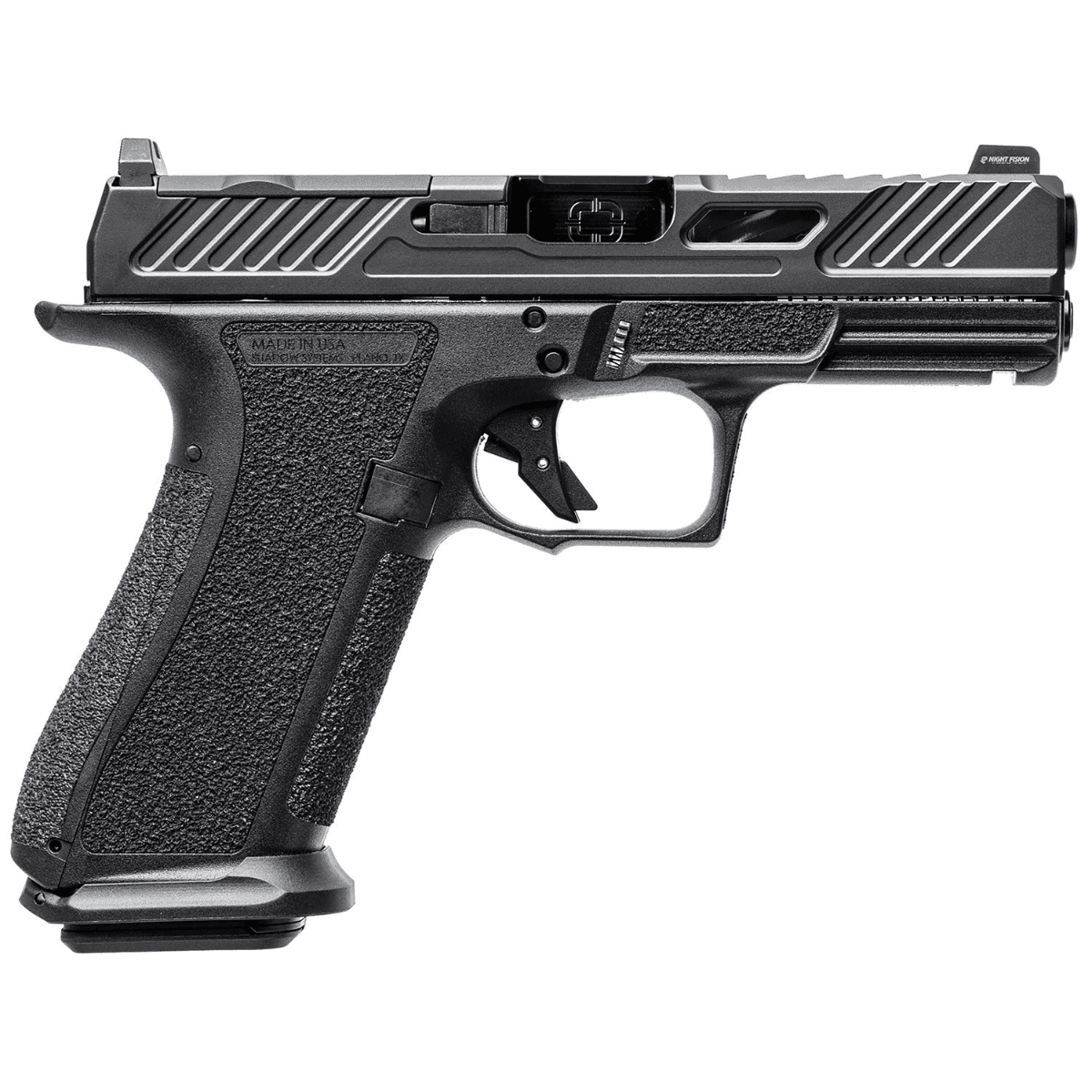 Shadow Systems XR920 Elite *CA Compliant Pistol, 4" Black Match Grade Spiral Barrel Black Nitride Optic Cut/Serrated/Window Cut Stainless Steel Slide Black Polymer Frame w/Beavertail & Picatinny Rail 10+1rd 9mm - SS3040CA Shadow Systems XR920 Elite *CA Compliant Pistol, 4" Black Match Grade Spiral Barrel Black Nitride Optic Cut/Serrated/Window Cut Stainless Steel Slide Black Polymer Frame w/Beavertail & Picatinny Rail 10+1rd 9mm - SS3040CA