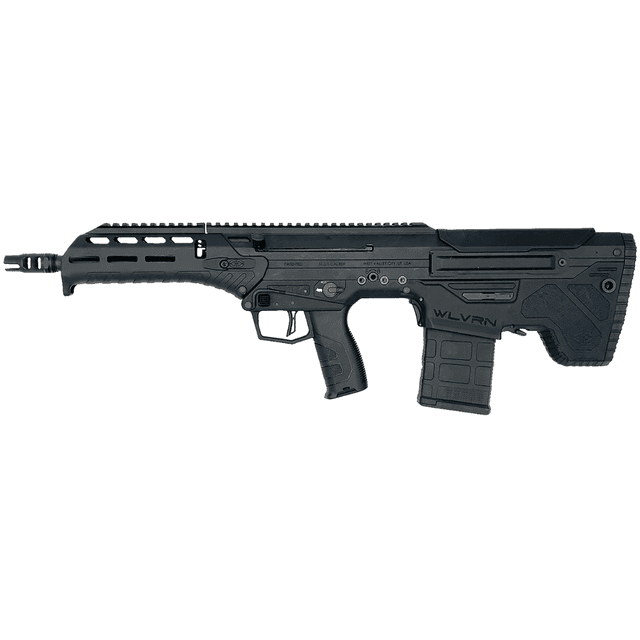 Desert Tech WLVRN Rifle, 16" Black Steel Threaded Barrel Black Anodized Picatinny Rail Aluminum Receiver M-LOK Handguard Black Polymer Chassis Ambidextrous 20+1rd 223 Rem/5.56 NATO - WLVRFB1630B Desert Tech WLVRN Rifle, 16" Black Steel Threaded Barrel Black Anodized Picatinny Rail Aluminum Receiver M-LOK Handguard Black Polymer Chassis Ambidextrous 20+1rd 223 Rem/5.56 NATO - WLVRFB1630B
