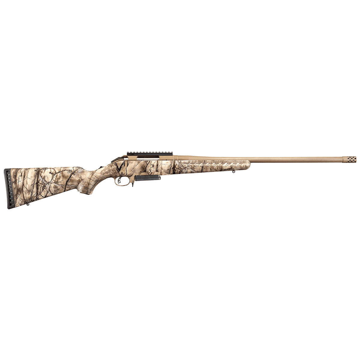 Ruger American Rifle 30-06 Springfield with GoWild I-M Brush Camo Stock Ruger American Rifle 30-06 Springfield with GoWild I-M Brush Camo Stock