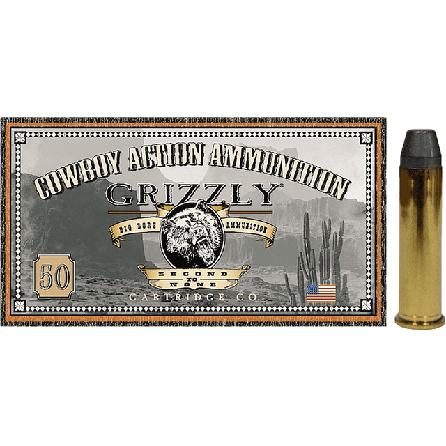 Grizzly Ammo Round Nose Flat Point Ammo, 158gr 50 Per Box/10 Case 357Mag - GC357M8 Grizzly Ammo Round Nose Flat Point Ammo, 158gr 50 Per Box/10 Case 357Mag - GC357M8