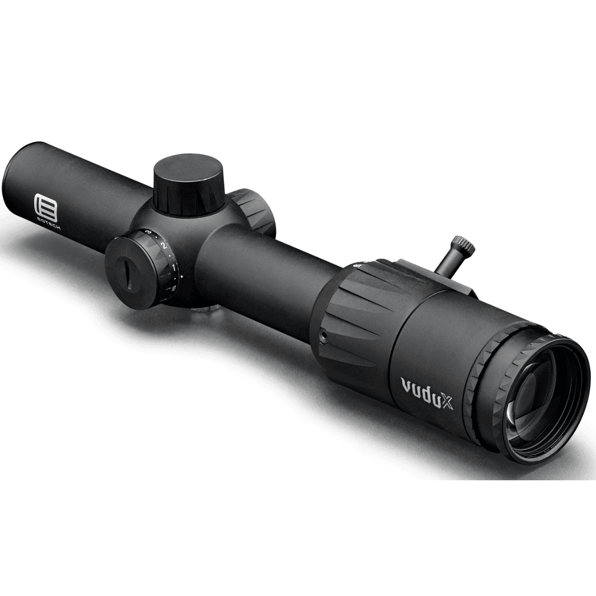 Eotech Vudu Rifle Scope, Matte Black Aluminum 1-6x 24mm 30mm Tube Illuminated DPI Reticle - VDX16SFDP1 Eotech Vudu Rifle Scope, Matte Black Aluminum 1-6x 24mm 30mm Tube Illuminated DPI Reticle - VDX16SFDP1