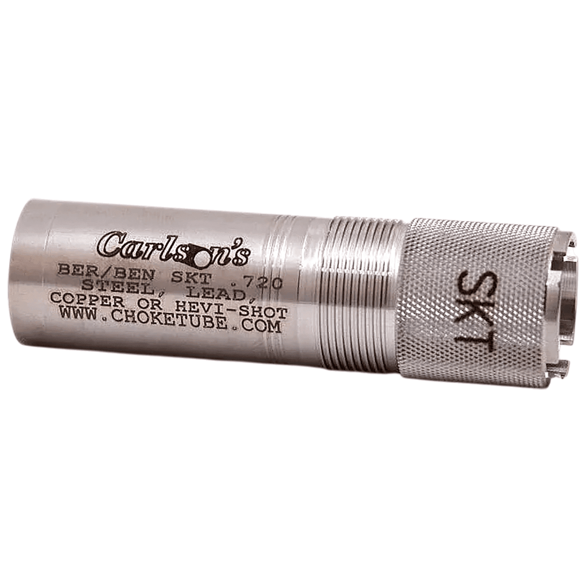 Carlson's Choke Tubes Sporting Clay Choke Tube, Silver Stainless Steel Mobil Skeet Benelli / Beretta 12 Gauge - 15512 Carlson's Choke Tubes Sporting Clay Choke Tube, Silver Stainless Steel Mobil Skeet Benelli / Beretta 12 Gauge - 15512