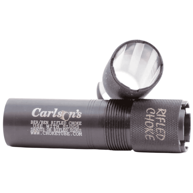 Carlson's Choke Tubes Rifled Choke Tube, Matte Black Stainless Steel Mobil Benelli / Beretta 12 Gauge - 40050 Carlson's Choke Tubes Rifled Choke Tube, Matte Black Stainless Steel Mobil Benelli / Beretta 12 Gauge - 40050