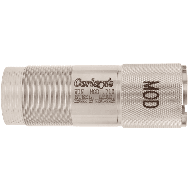 Carlson's Choke Tubes Sporting Clay Choke Tube, Silver Stainless Steel Modified Winchester 12 Gauge - 19774 Carlson's Choke Tubes Sporting Clay Choke Tube, Silver Stainless Steel Modified Winchester 12 Gauge - 19774