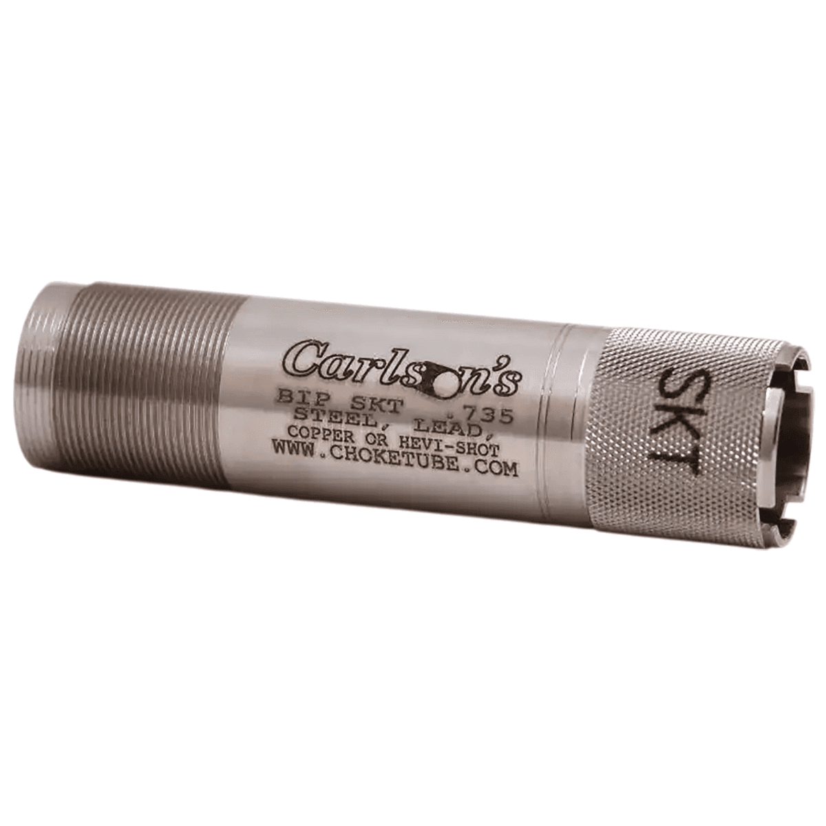 Carlson's Choke Tubes Sporting Clay Choke Tube, Silver Stainless Steel Invector Plus Skeet Browning 12 Gauge - 18862 Carlson's Choke Tubes Sporting Clay Choke Tube, Silver Stainless Steel Invector Plus Skeet Browning 12 Gauge - 18862
