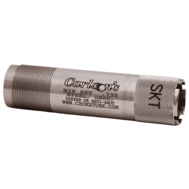 Carlson's Choke Tubes Sporting Clay Choke Tube, Silver Stainless Steel Invector Plus Skeet Browning 12 Gauge - 18862 Carlson's Choke Tubes Sporting Clay Choke Tube, Silver Stainless Steel Invector Plus Skeet Browning 12 Gauge - 18862