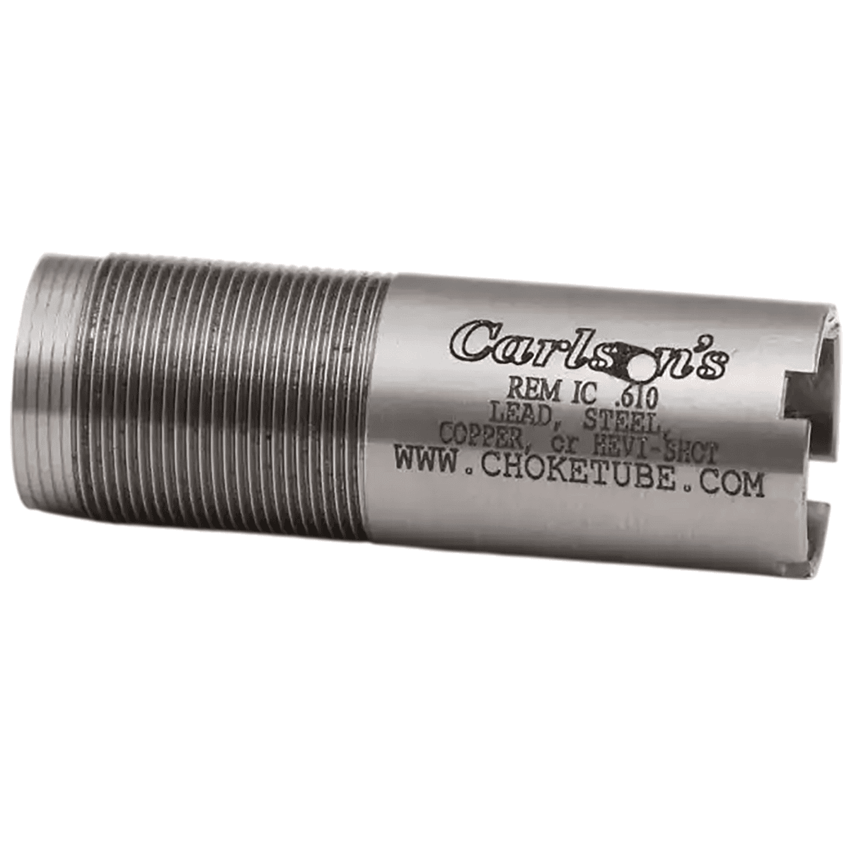 Carlson's Choke Tubes Flush Mount Choke Tube, Silver Stainless Steel Improved Cylinder Flush Remington 20 Gauge - 51202 Carlson's Choke Tubes Flush Mount Choke Tube, Silver Stainless Steel Improved Cylinder Flush Remington 20 Gauge - 51202