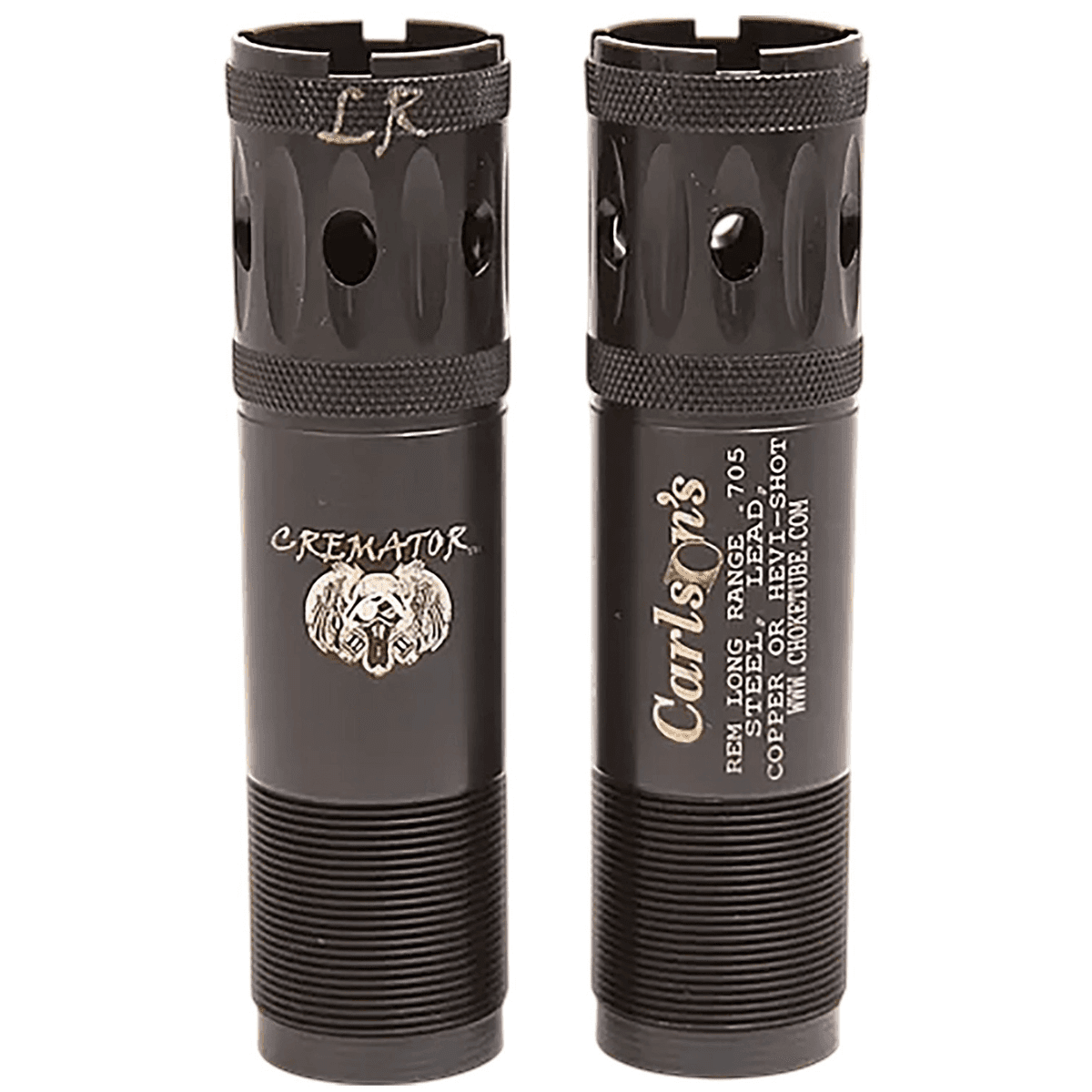 Carlson's Choke Tubes Cremator Choke Tube, Black Stainless Steel Ported Long Range 12 Gauge - 11537 Carlson's Choke Tubes Cremator Choke Tube, Black Stainless Steel Ported Long Range 12 Gauge - 11537