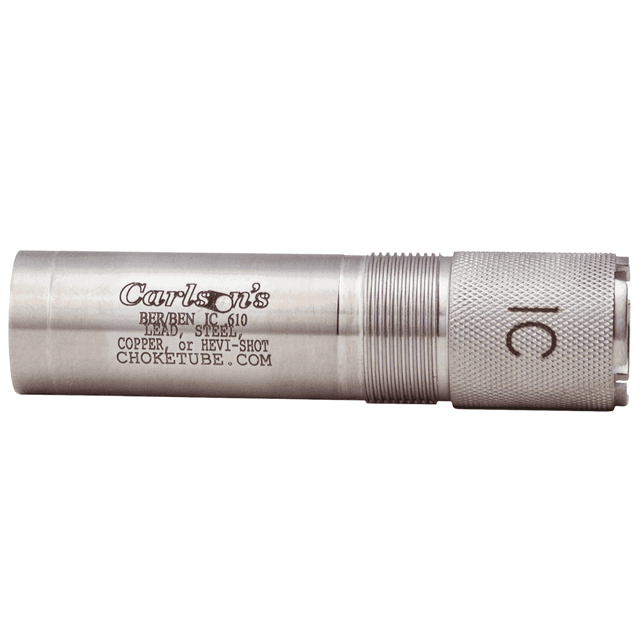 Carlson's Choke Tubes Sporting Clay Choke Tube, Silver Stainless Steel Mobil Improved Cylinder Benelli / Beretta 20 Gauge - 15523 Carlson's Choke Tubes Sporting Clay Choke Tube, Silver Stainless Steel Mobil Improved Cylinder Benelli / Beretta 20 Gauge - 15523