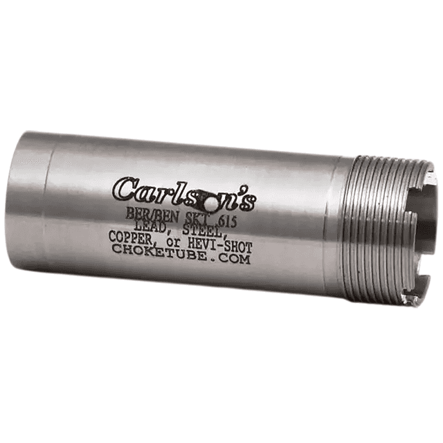 Carlson's Choke Tubes Flush Mount Choke Tube, Silver Stainless Steel Mobil Skeet Flush Benelli / Beretta 20 Gauge - 50612 Carlson's Choke Tubes Flush Mount Choke Tube, Silver Stainless Steel Mobil Skeet Flush Benelli / Beretta 20 Gauge - 50612