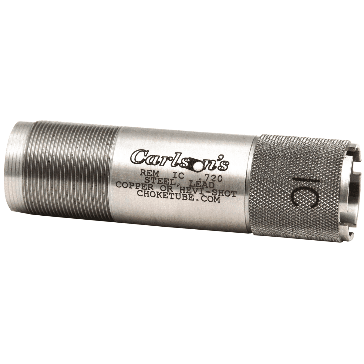Carlson's Choke Tubes Sporting Clay Choke Tube, Silver Stainless Steel Improved Cylinder Remington 12 Gauge - 13361 Carlson's Choke Tubes Sporting Clay Choke Tube, Silver Stainless Steel Improved Cylinder Remington 12 Gauge - 13361
