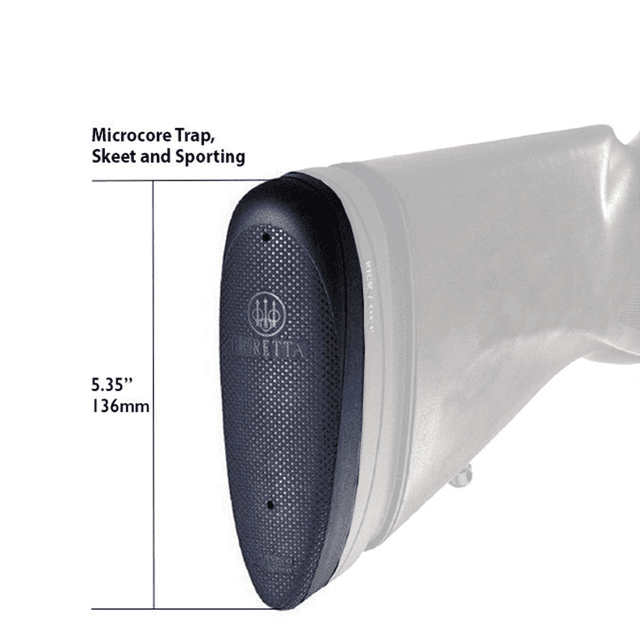 Beretta Micro-Core Competition Recoil Pad, Black Polymer Rifles Beretta Micro-Core Competition Recoil Pad, Black Polymer Rifles