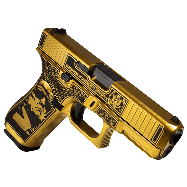 Glock PA195S204NDGE G19 Gen5 D.O.G.E Compact Frame 9mm Luger 15+1 4.02" Pistol Glock PA195S204NDGE G19 Gen5 D.O.G.E Compact Frame 9mm Luger 15+1 4.02" Pistol