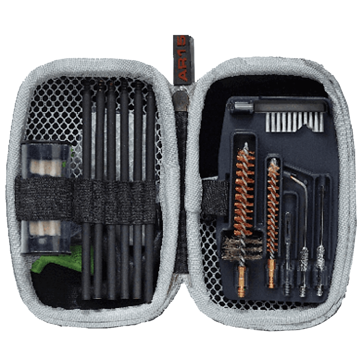 Real Avid Gun Boss AR15 Kit 223 Rem/5.56 NATO AR Platform Bronze Bristles w/ Nylon Case Real Avid Gun Boss AR15 Kit 223 Rem/5.56 NATO AR Platform Bronze Bristles w/ Nylon Case