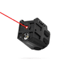 Alliance Consumer Group IPRMLT0004 MYCRO Rail Mount Light Matte Black PA66 Nylon 50/150/300 Lumens Red Laser Alliance Consumer Group IPRMLT0004 MYCRO Rail Mount Light Matte Black PA66 Nylon 50/150/300 Lumens Red Laser