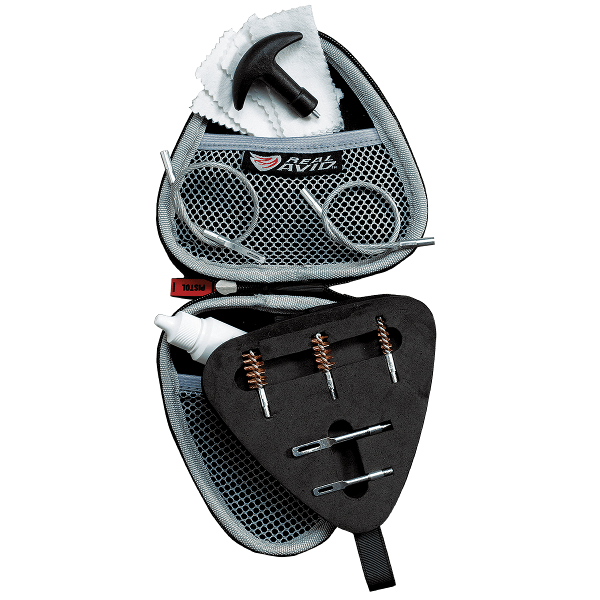 Real Avid Gun Boss Cleaning Kit Multi-Caliber Handgun/Black Weather Resistant Nylon Case Real Avid Gun Boss Cleaning Kit Multi-Caliber Handgun/Black Weather Resistant Nylon Case