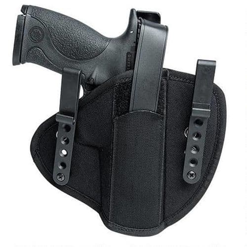 Uncle Mike's S&W J Frame Tuckable Inside Waistband Holster Size 0 Ambidextrous Nylon Black Uncle Mike's S&W J Frame Tuckable Inside Waistband Holster Size 0 Ambidextrous Nylon Black