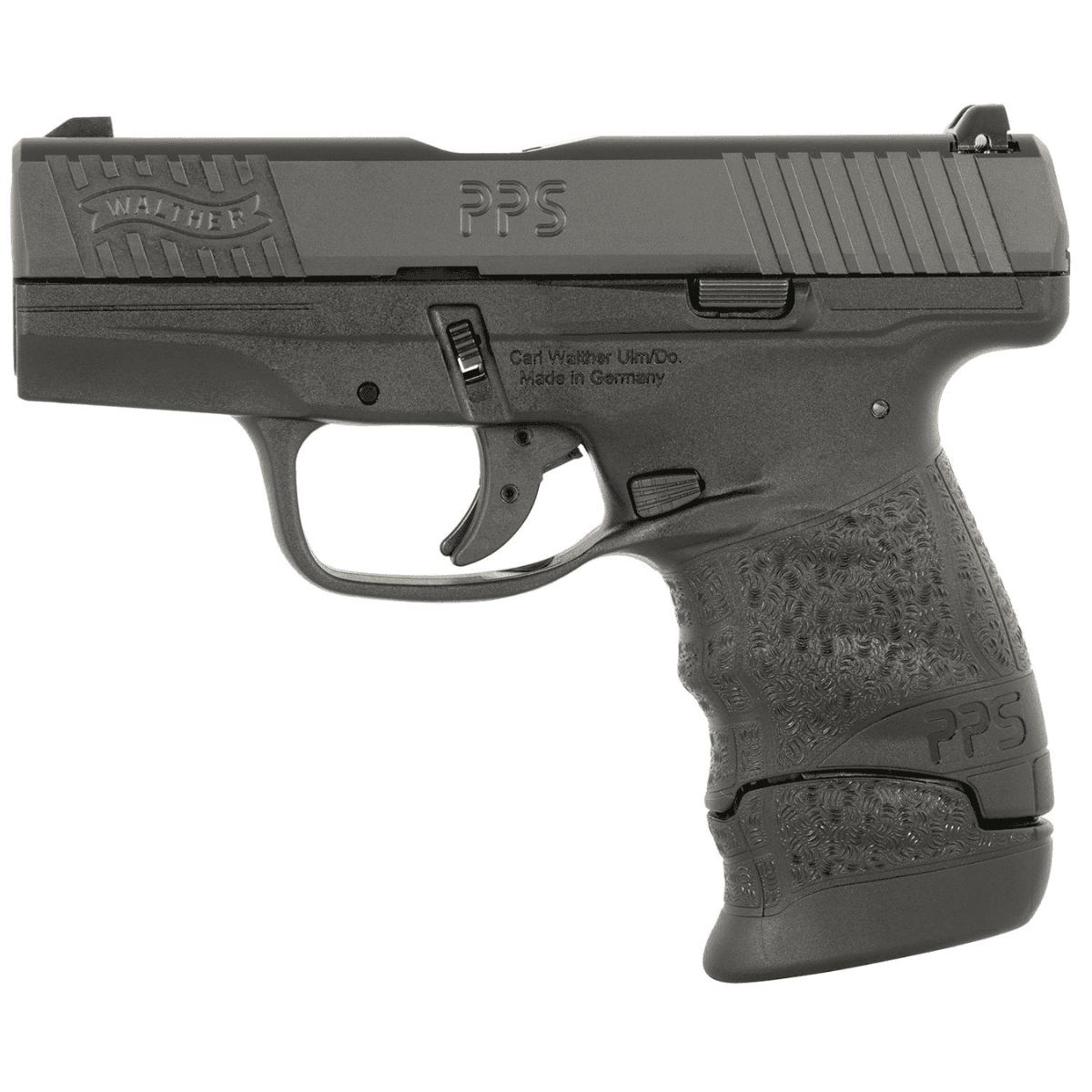 Walther Arms PPS M2 Pistol, 3.20" Steel Barrel Black Polymer Frame Carry Frame 8+1rd 9mm Luger - 28902532 Walther Arms PPS M2 Pistol, 3.20" Steel Barrel Black Polymer Frame Carry Frame 8+1rd 9mm Luger - 28902532