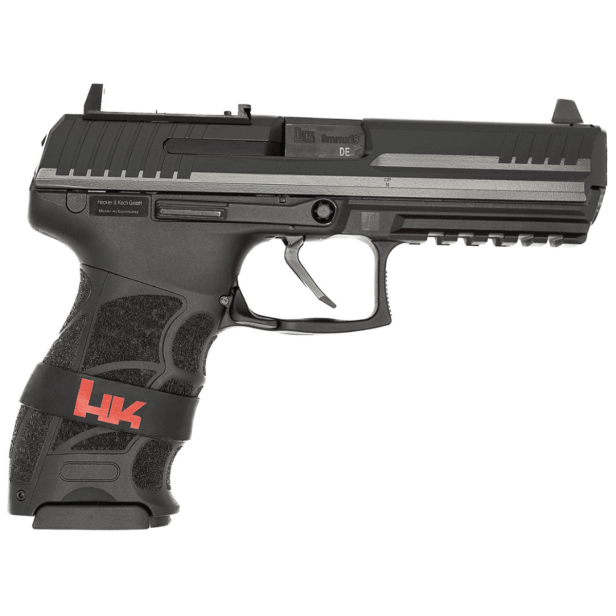 Langdon Tactical Tech HK P30L LEM Pistol, 4.40" Black Steel Barrel Black Cerakote Optic Cut/Serrated Steel Slide Black Polymer Frame w/Picatinny Rail Black Polymer Grip 17+1rd 9mm Luger - LTTLP30LFTJRMR Langdon Tactical Tech HK P30L LEM Pistol, 4.40" Black Steel Barrel Black Cerakote Optic Cut/Serrated Steel Slide Black Polymer Frame w/Picatinny Rail Black Polymer Grip 17+1rd 9mm Luger - LTTLP30LFTJRMR